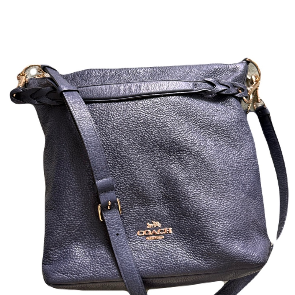Coach Abbey Duffle Leather Crossbody Bag